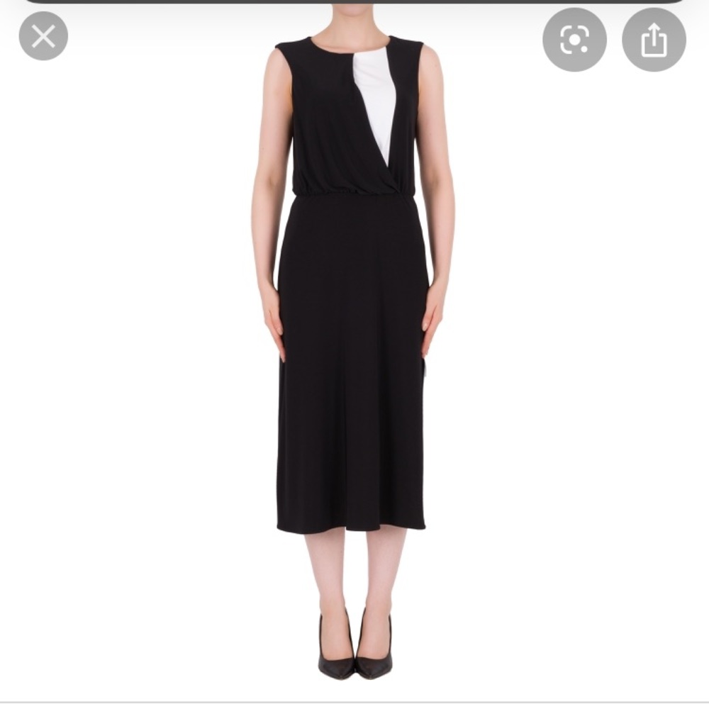 Color Block Midi Dress